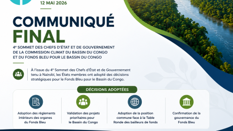 Sommet des chefs d&rsquo;État du Fonds Bleu pour le Bassin du Congo — Nairobi 2026